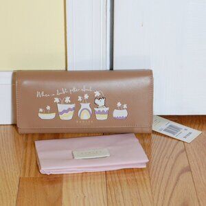 Radley London Potter About Leaf Flapover Matinee Wallet
